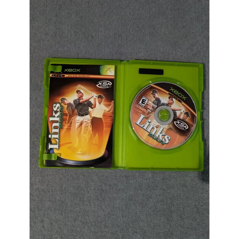 Links 2004 Xbox Original - Complete CIB - XSN Sports Golf Game Microsoft